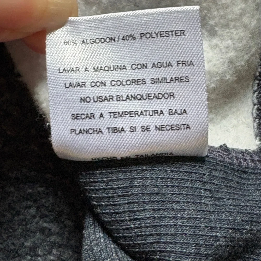 Levi's  Mens L‎ Crewneck Sweatshirt Gray Diamond Pattern Pullover